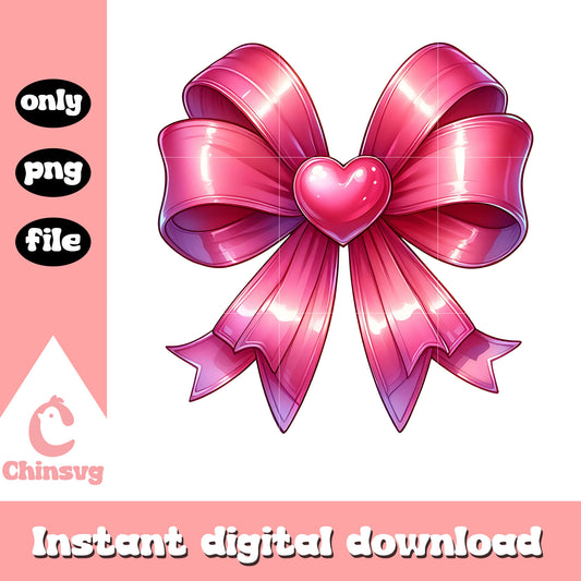 Valentine ribbon design png, ribbon png, valentine png
