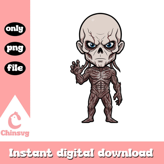 Vecna monster chibi png, stranger things vecna​ png, netflix movie png