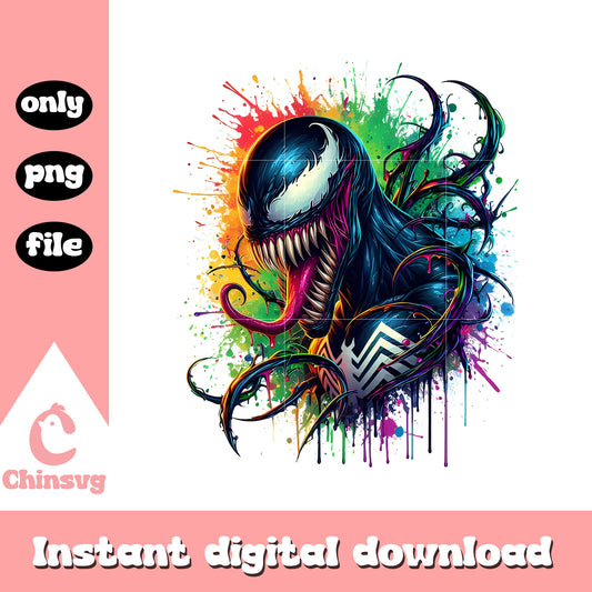 Venom character  design png, venom movies png