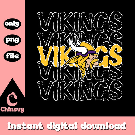 Vikings nfl football team png, Minnesota Vikings png
