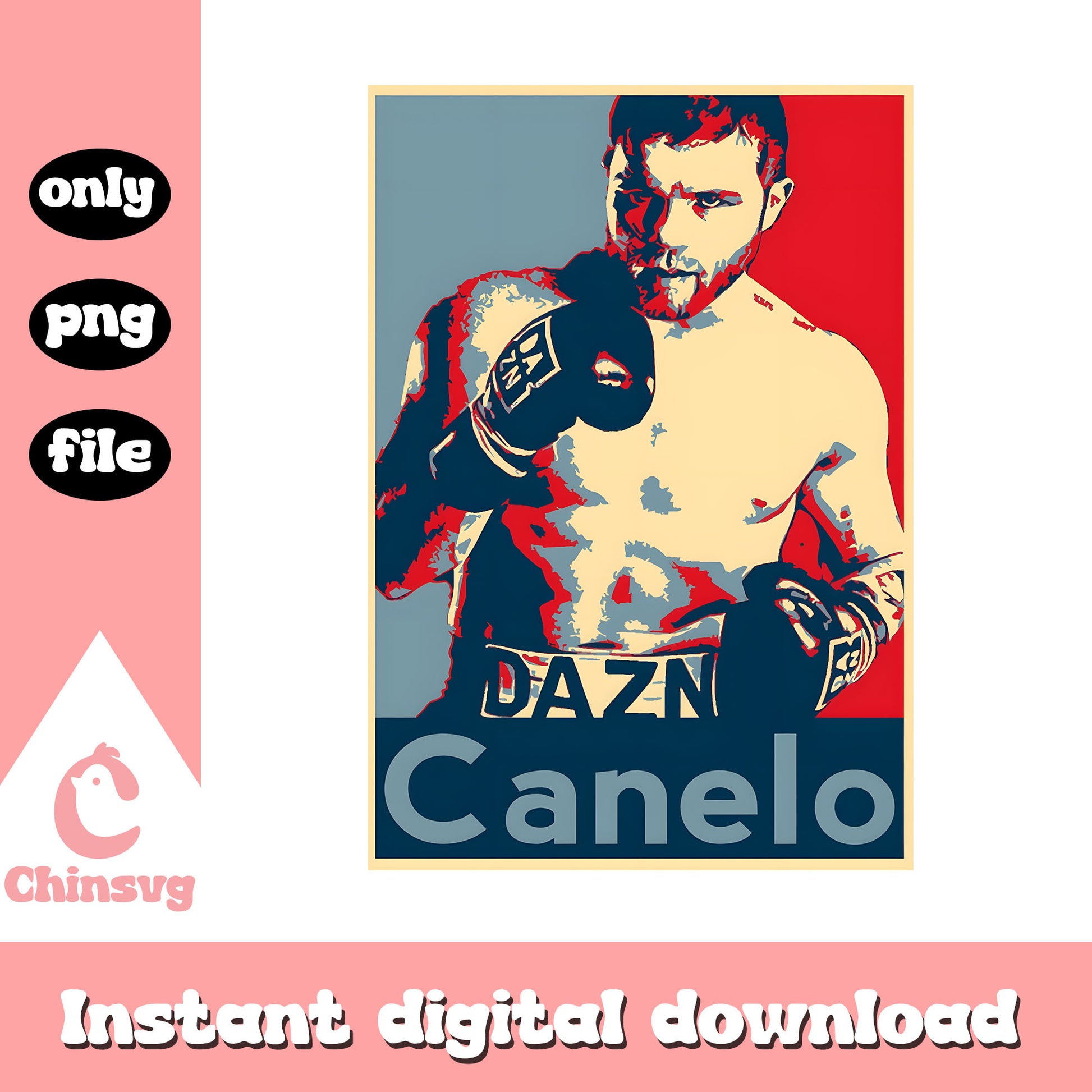 Vintage canelo alvarez poster design png, boxing canelo png