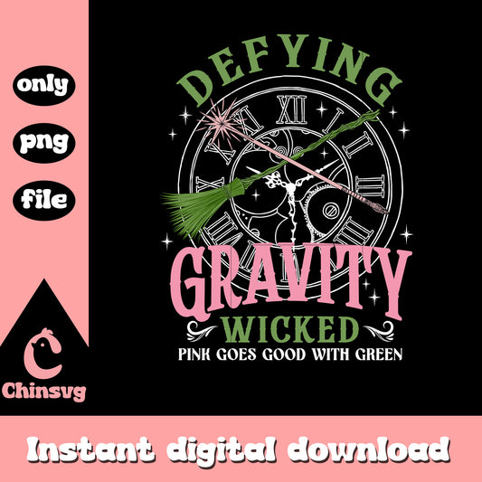 Vintage logo wicked defying gravity png, wicked movies png