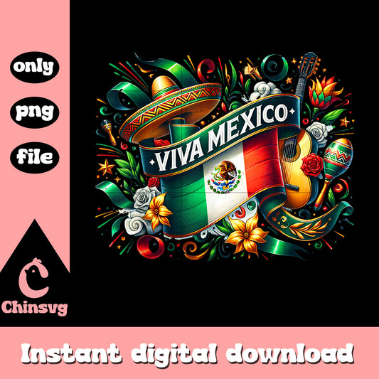 Viva mexico september 16 flag png, mexico independence​ png
