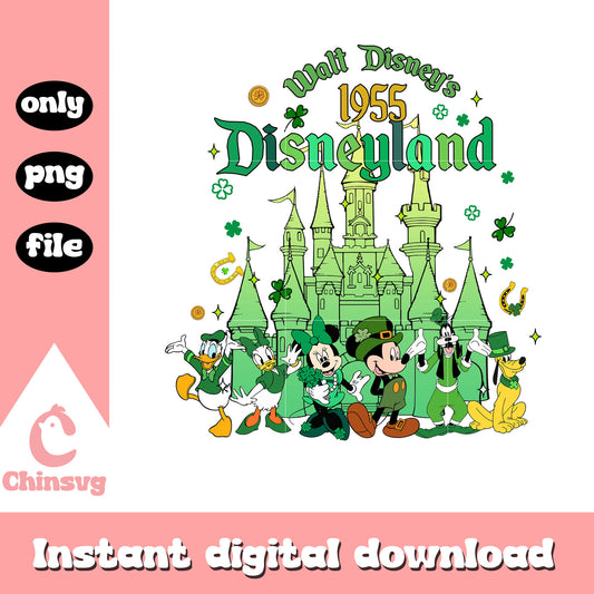 Walt disney 1955 disneyland png, disneyland png, st. patrick's day png