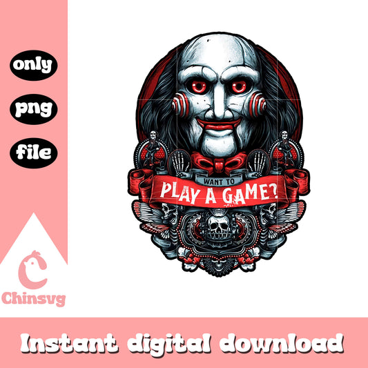 Want to play a game png, horror games png, horror movies png
