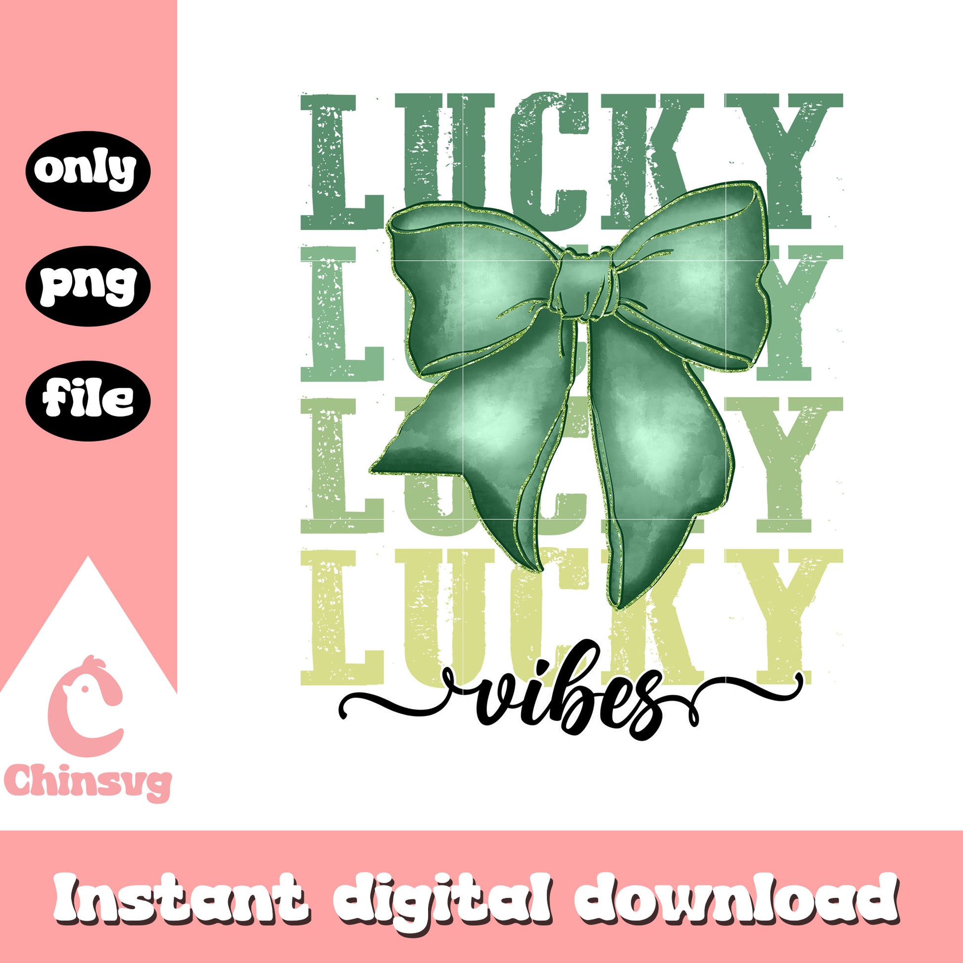 Watercolor bow st patrick’s png, happy st patrick's day​ png