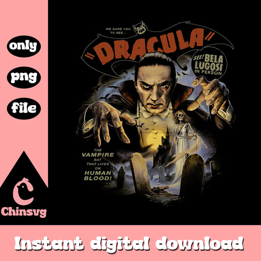 We dare you dracula png, horror movie characters png, dracula png