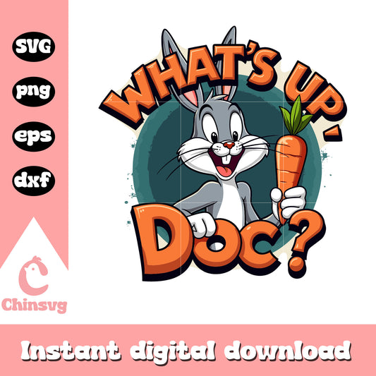 What's up doc bugs rabbit svg, bugs characters svg, cartoon svg