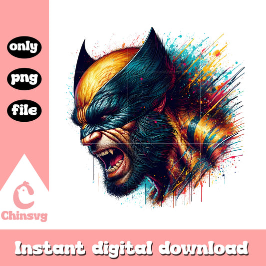 Wolvarine superhero marvel comics design png, the marvels png