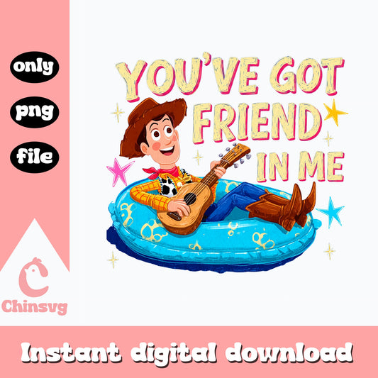 Woody You've Got A Friend In Me PNG, Toy Story PNG, Disney PNG