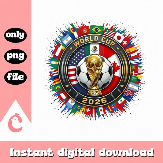 World Cup 2026 Soccer PNG, FIFA World Cup Clipart, Sports PNG