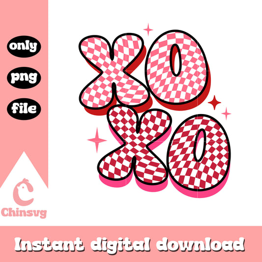 Xoxo valentine png, happy valentines day png, logo png