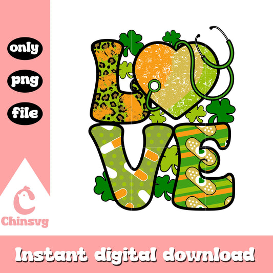 Yellow heart st patrick’s png, st patricks door decor​ png