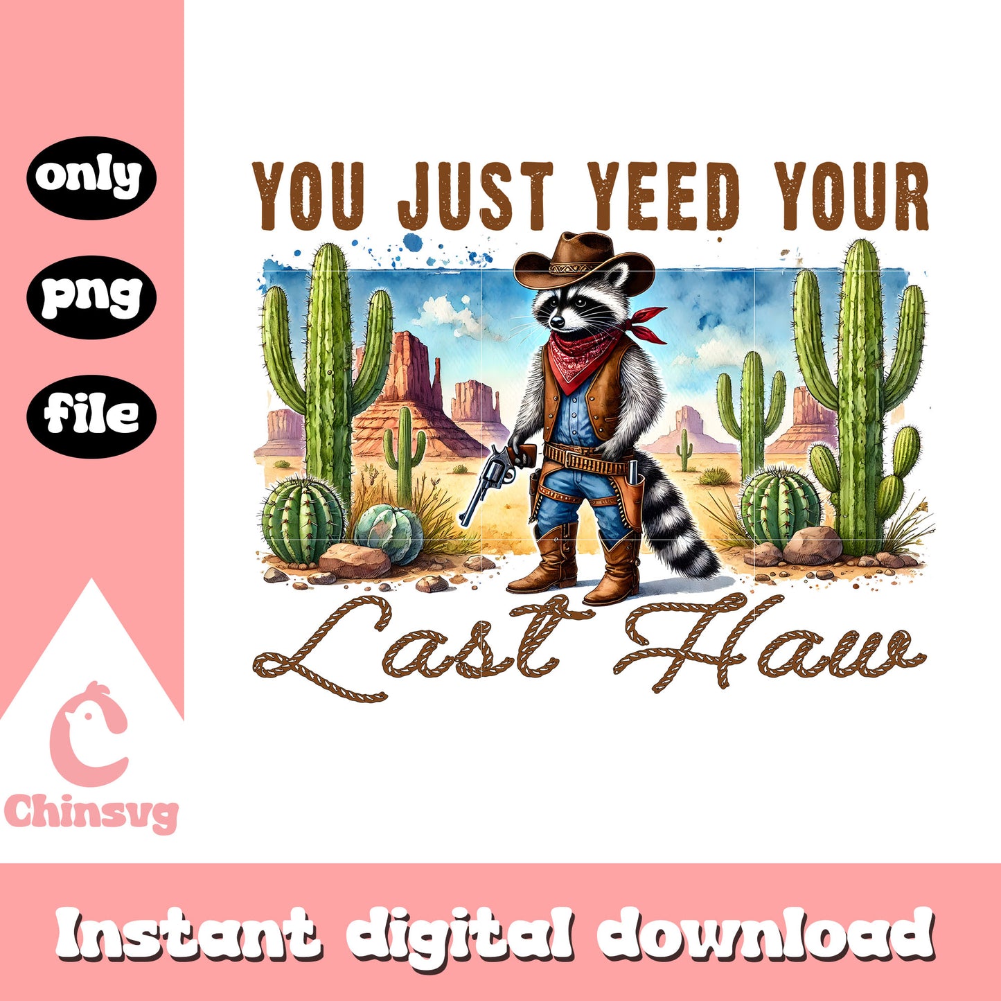 You just need your last haw raccoon png, halloween decoration png