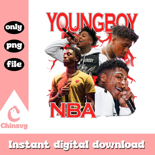 Youngboy nba lightning design png, youngboy nba​ tour 2025 png