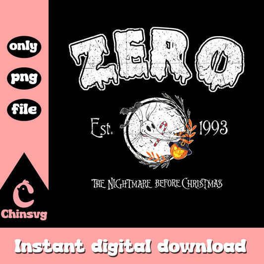 Zero est 1993 nightmare movie png, zero night before christmas png
