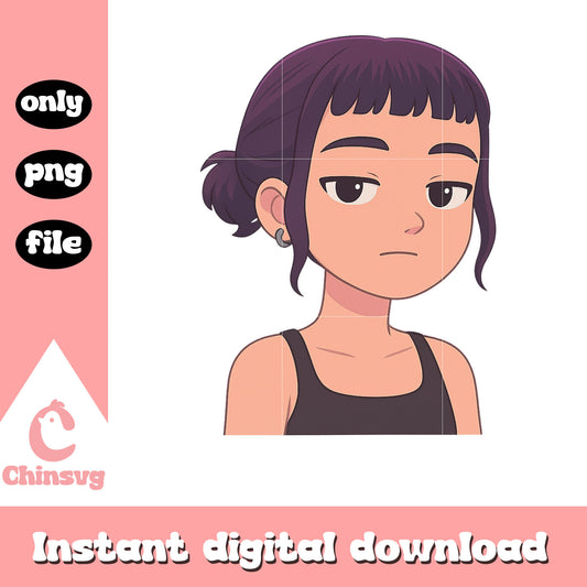 Zoey character demon hunter png, pop star png, huntrix team png