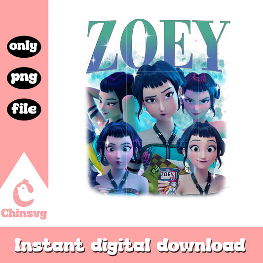 Zoey huntrix kpop demon hunter png, huntrix demon hunters png
