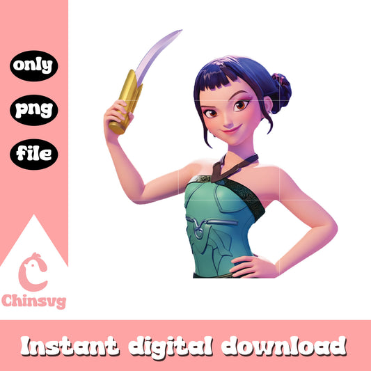 Zoey huntrix kpop demon hunters png, huntrix members png