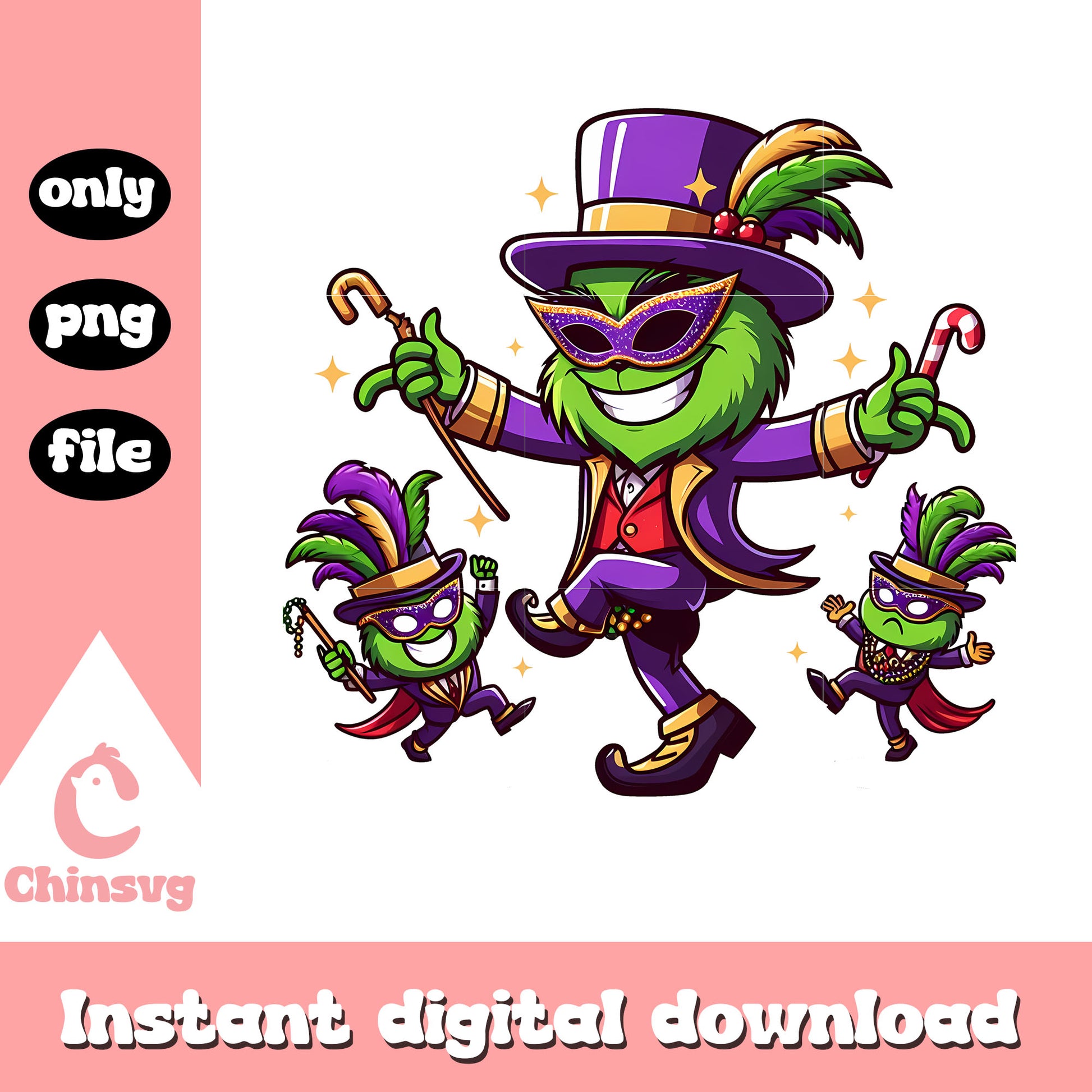 happy mardi gras the grinch png, happy mardi gras png, grinch png