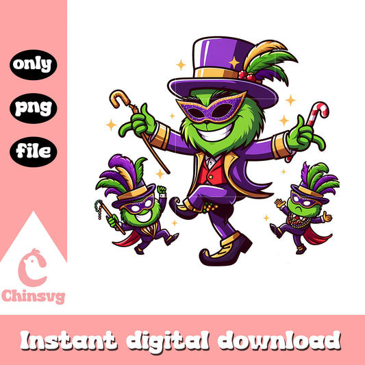 happy mardi gras the grinch png, happy mardi gras png, grinch png
