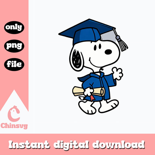 Snoopy Graduation PNG, Peanuts Graduate PNG, Class Of 2025 PNG
