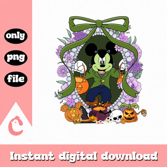 Mickey Mouse Halloween PNG, Disney Halloween PNG, Trick Or Treat PNG