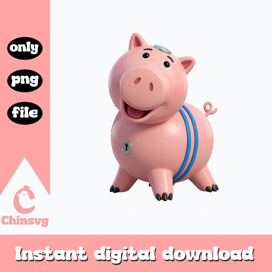 Hamm Toy Story PNG, Disney Pixar Clipart, Toy Story PNG