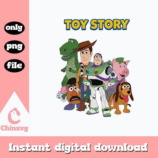 Toy Story Characters PNG, Woody Buzz Lightyear PNG, Disney PNG