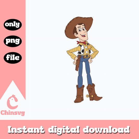 Woody Toy Story PNG, Disney Pixar Cowboy PNG, Toy Story PNG