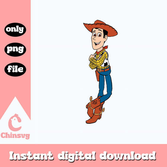 Woody Toy Story PNG, Disney Pixar Clipart, Toy Story PNG