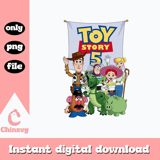 Toy Story 5 Characters PNG, Woody Buzz Lightyear PNG, Disney PNG