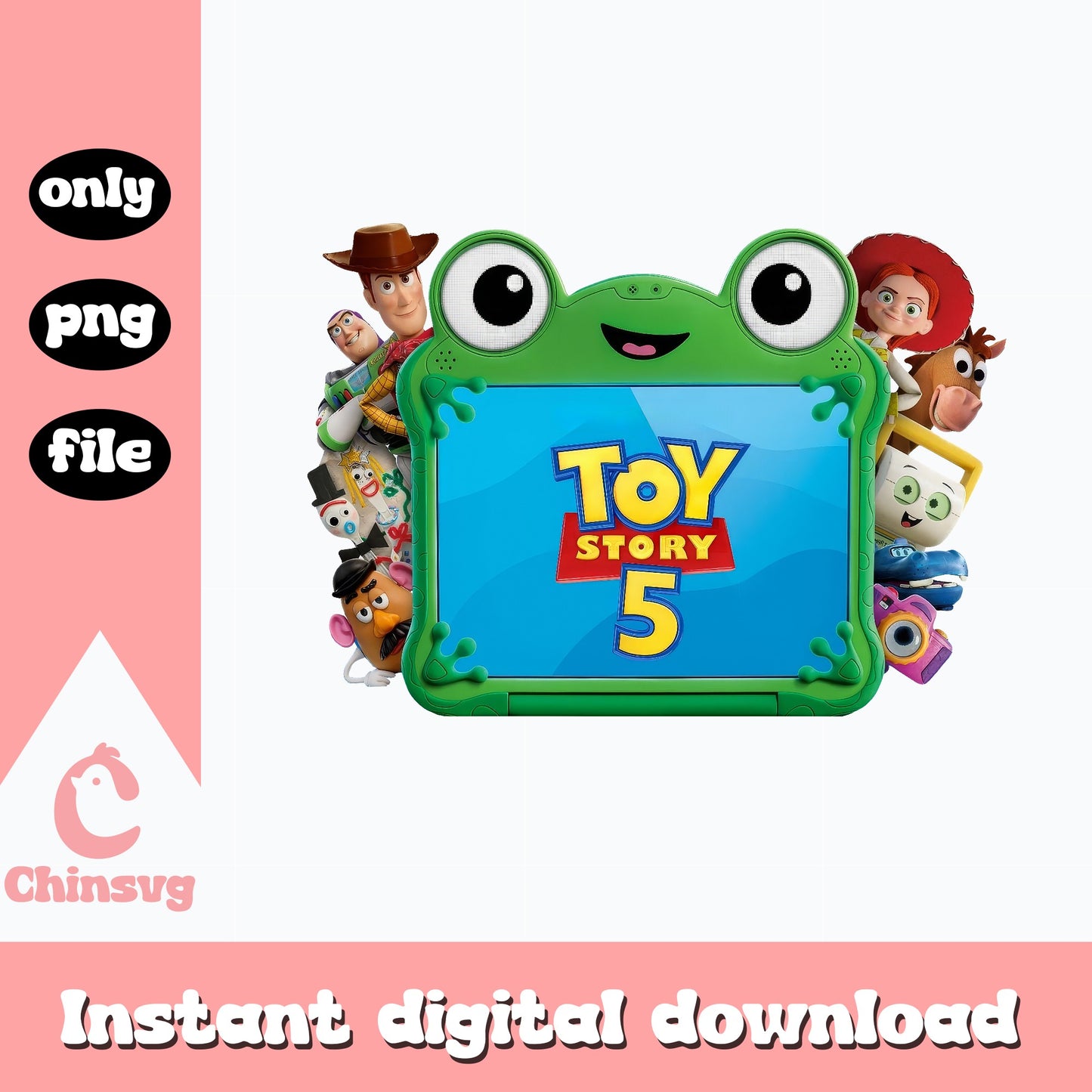 Toy Story 5 Characters PNG, Disney Pixar PNG, Woody Buzz PNG