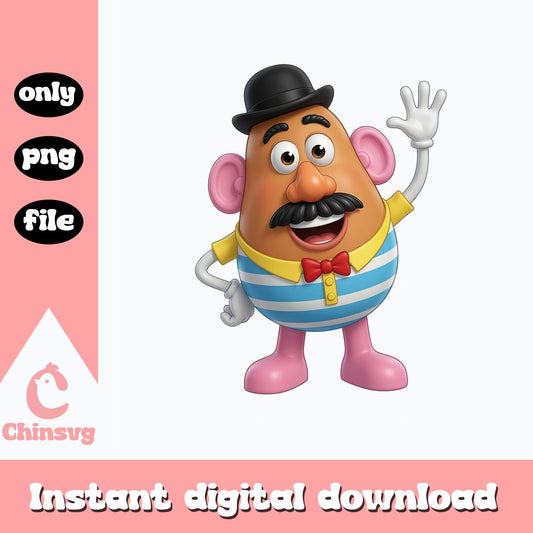Mr Potato Head PNG, Toy Story Clipart, Disney Pixar PNG