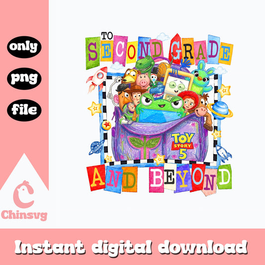 Toy Story To Second Grade And Beyond PNG, Back To School PNG, Disney PNG