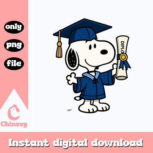 Snoopy Graduation PNG, Peanuts Graduate PNG, Class Of 2025 PNG
