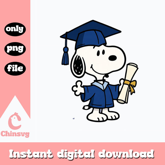 Snoopy Graduation PNG, Peanuts Graduate PNG, Class Of 2025 PNG