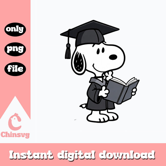 Snoopy Graduation PNG, Peanuts Graduate PNG, Class Of 2025 PNG