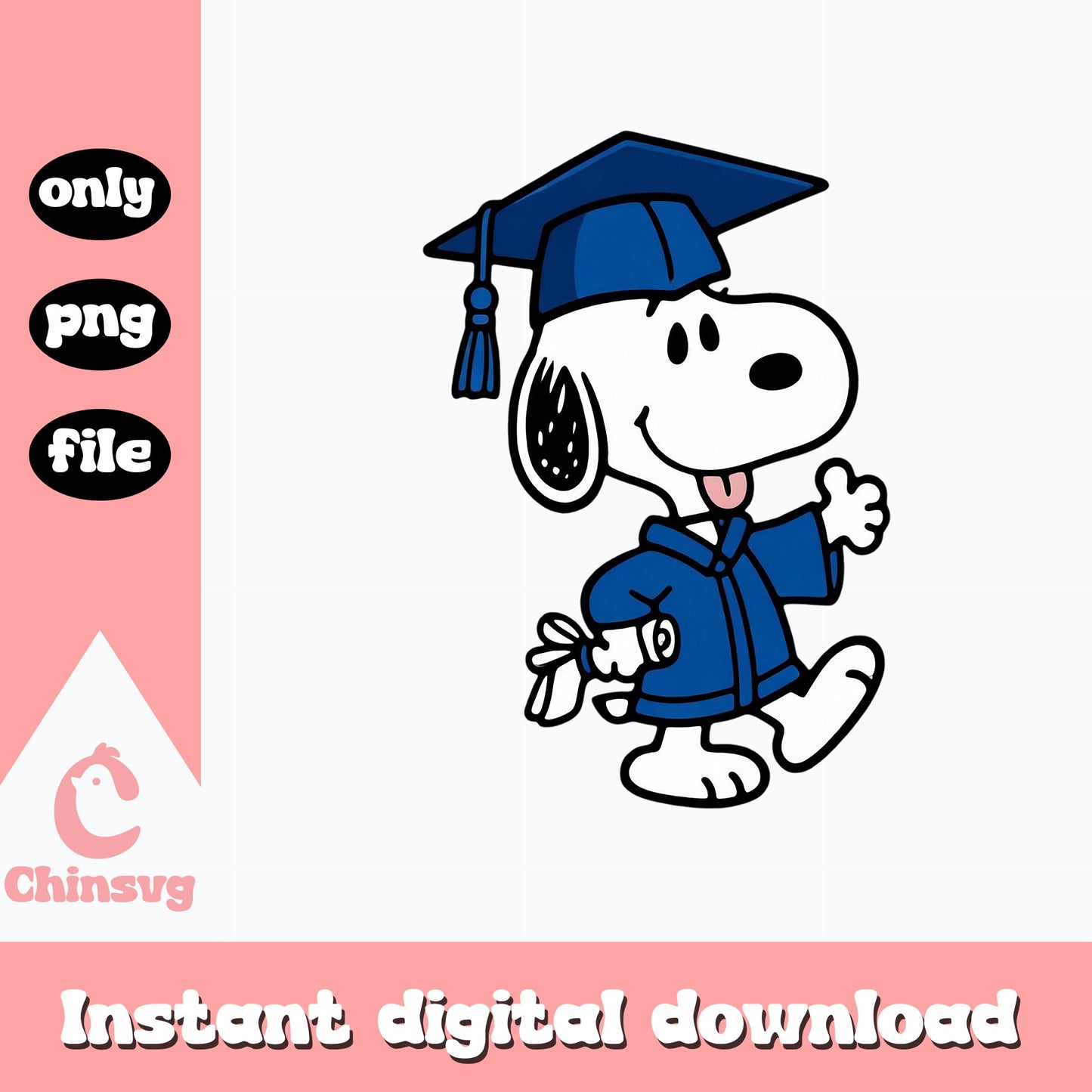 Snoopy Graduation PNG, Peanuts Graduate PNG, Class Of 2025 PNG