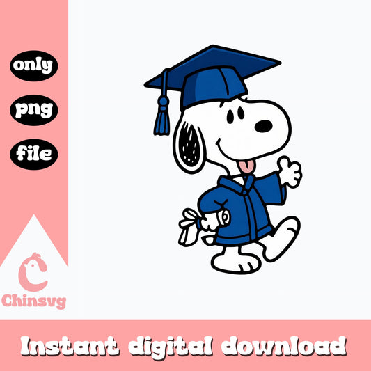 Snoopy Graduation PNG, Peanuts Graduate PNG, Class Of 2025 PNG