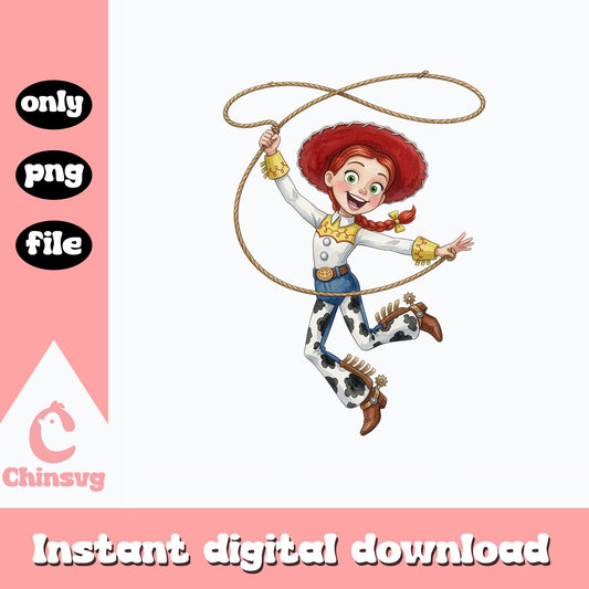 Jessie Toy Story PNG, Cowgirl Disney Clipart, Toy Story PNG