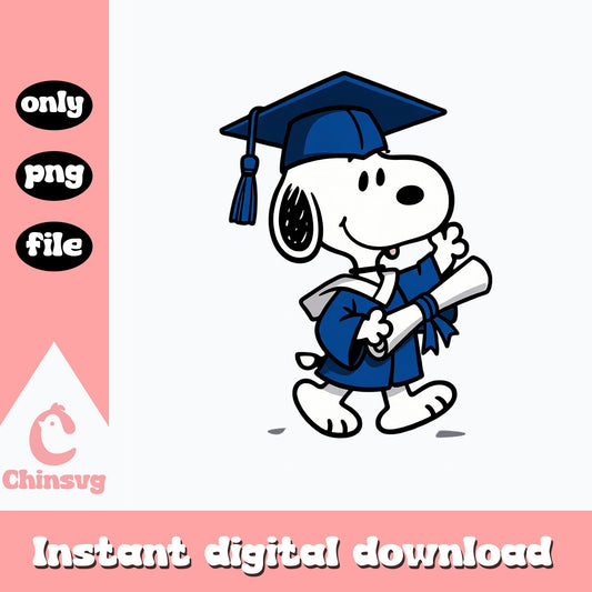Snoopy Graduation PNG, Peanuts Graduate PNG, Class Of 2025 PNG