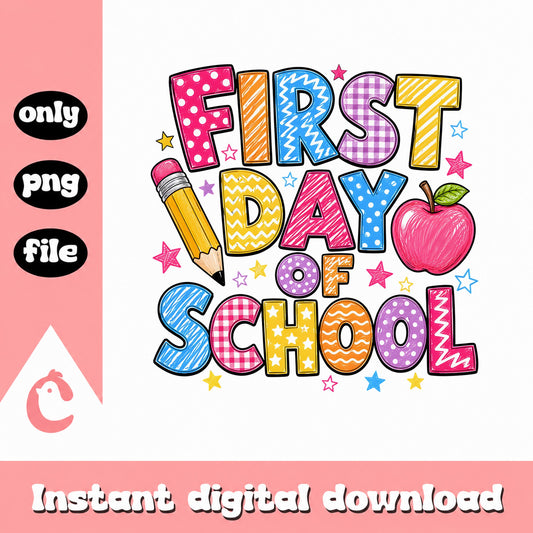 First Day Of School PNG, Back To School PNG, Teacher PNG