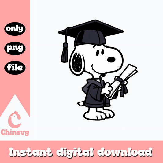Snoopy Graduation PNG, Peanuts Graduate PNG, Class Of 2025 PNG