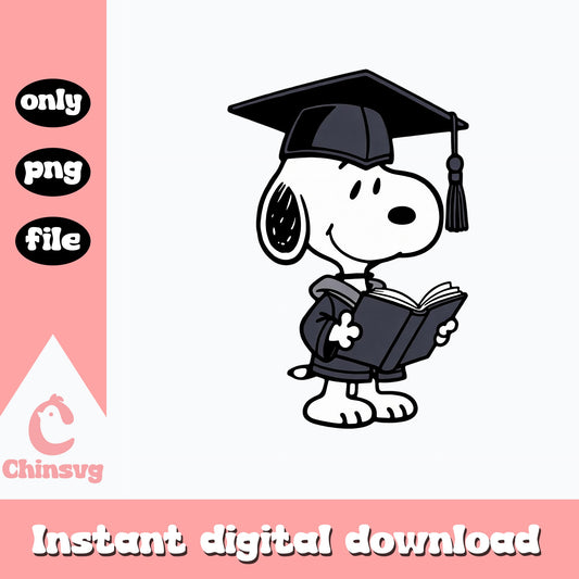 Snoopy Graduation PNG, Peanuts Graduate PNG, Class Of 2025 PNG