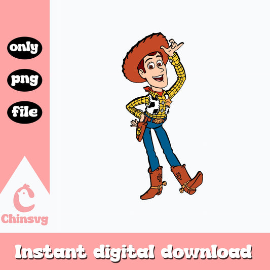 Woody Toy Story PNG, Disney Pixar Clipart, Toy Story PNG