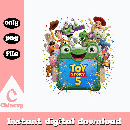 Toy Story 5 Characters PNG, Disney Pixar PNG, Woody Buzz PNG