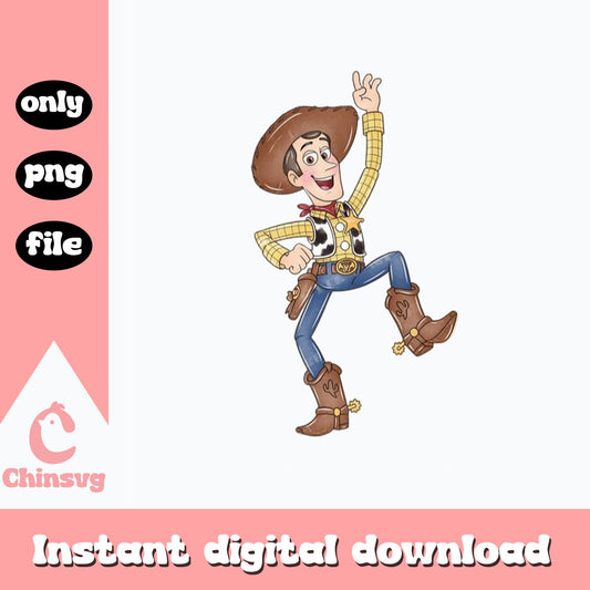 Woody Toy Story PNG, Disney Pixar Cowboy PNG, Toy Story PNG