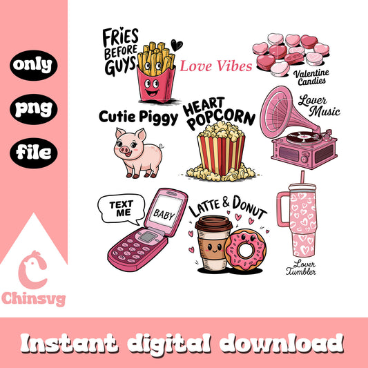 valentine love vibes png, love vibes png, valentine png